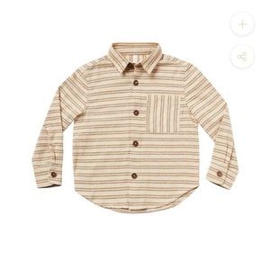 NWT striped collared shirt